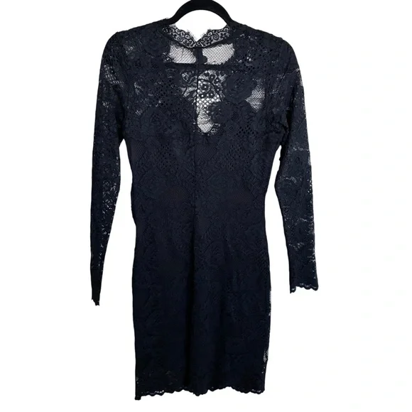 H&M Black Lace Dress - 8 - Picture 7 of 15